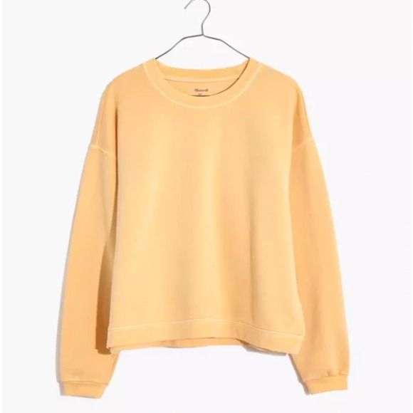 Madewell Tops - Madewell (Re)sourced Cotton Swing Sweatshirt MA900